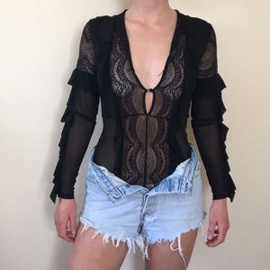 For Love and lemons body suit